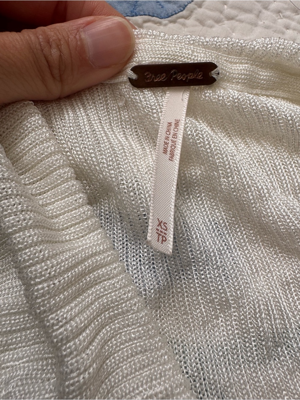 Free People Ribbed Button-Up Top - Picture 2 of 7